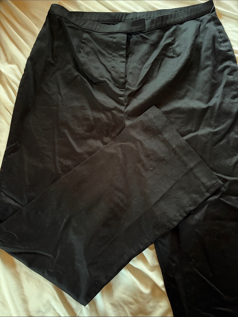 City Girl Black Straight-Leg Women's Pants